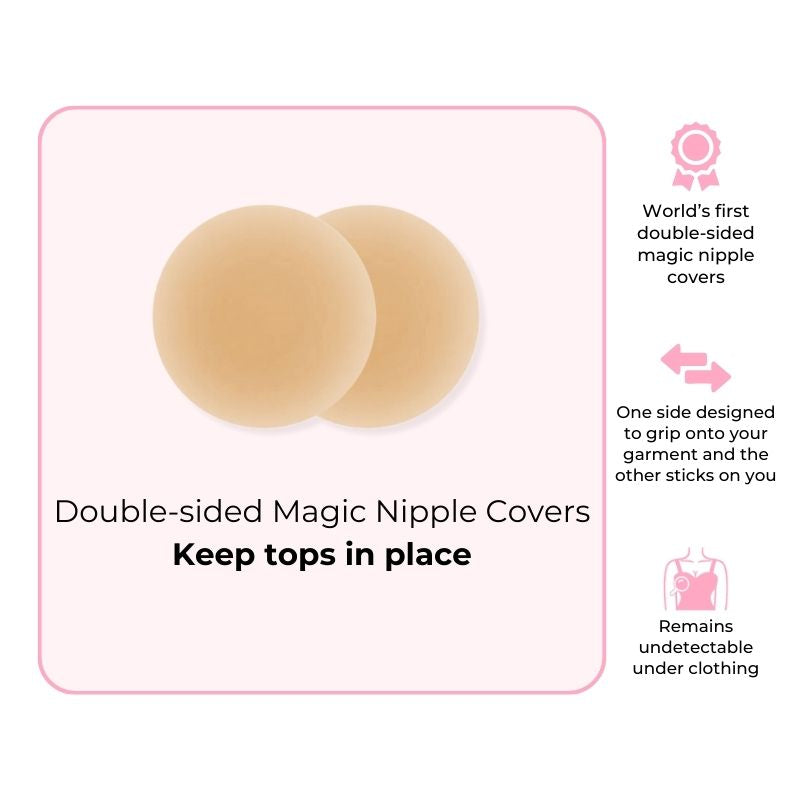 40% off on 2x Pairs of Seamless Nipple Covers
