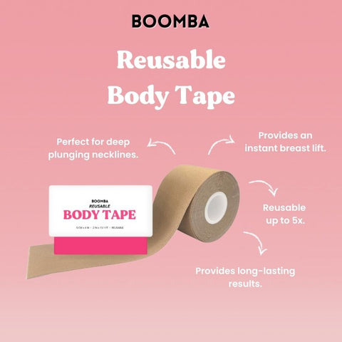 Body Tape for Breast Lift,Adhesive Bra Tape Lift for Big Breast