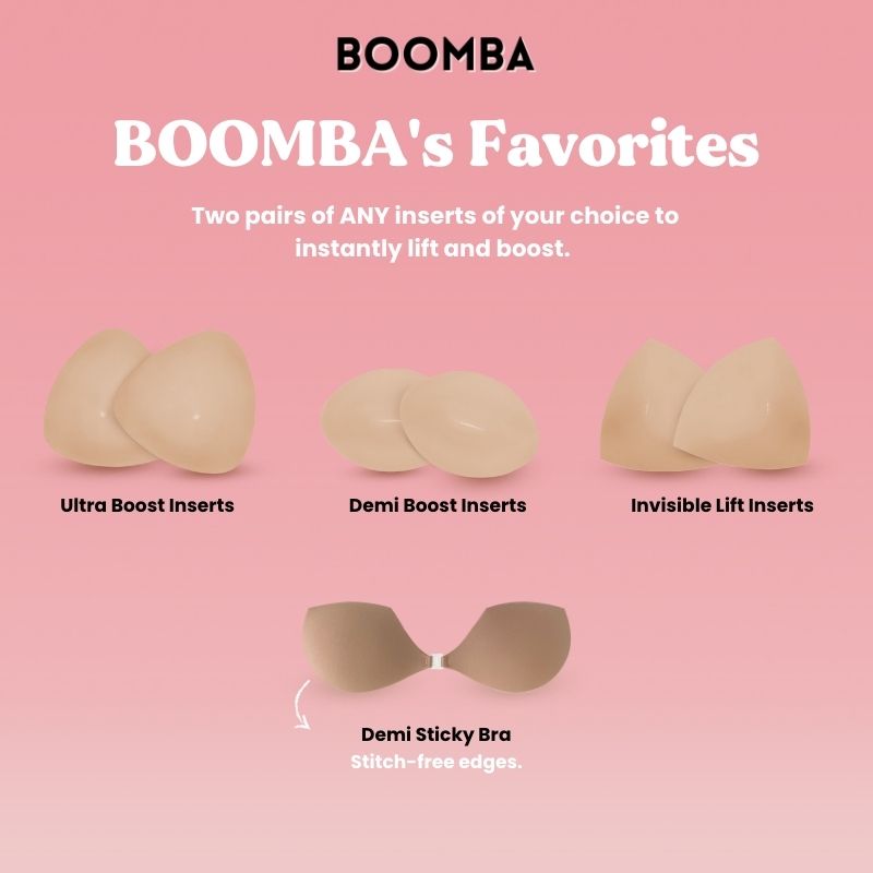 BOOMBA  Patented Adhesive Inserts (@boombaofficial) • Instagram