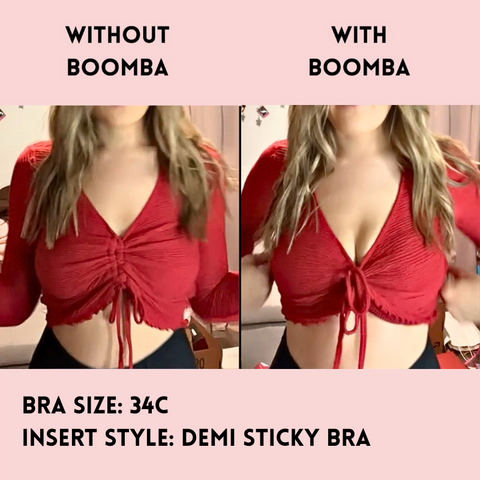 Sticky bra/insert help; is BOOMBA worth it? : r/ABraThatFits