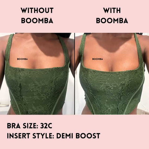 BOOMBA Demi Boost nubra stick-on bra in Sand, Women's Fashion, New  Undergarments & Loungewear on Carousell
