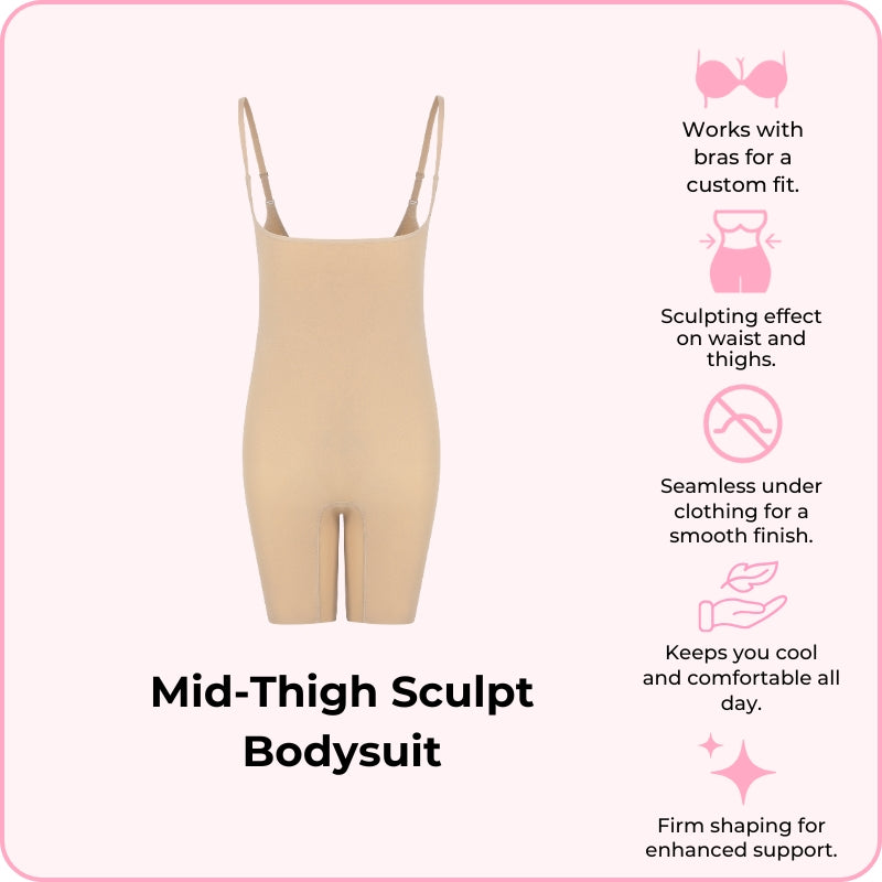 Mid-Thigh Sculpt Bodysuit